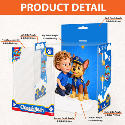Paw Friend - Personalized Cute Dog Acrylic Display Box
