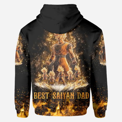 Best Dad Ever - Personalized Seven Balls All Over Shirt