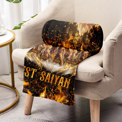 Best Dad Ever - Personalized Seven Balls Blanket