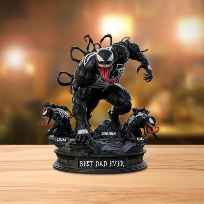 Best Dad Ever - Personalized Clown Prince of Crime Custom Shaped Acrylic Plaque