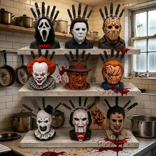 Halloween Nightmare - Personalized Horror Character Acrylic Knife Holder
