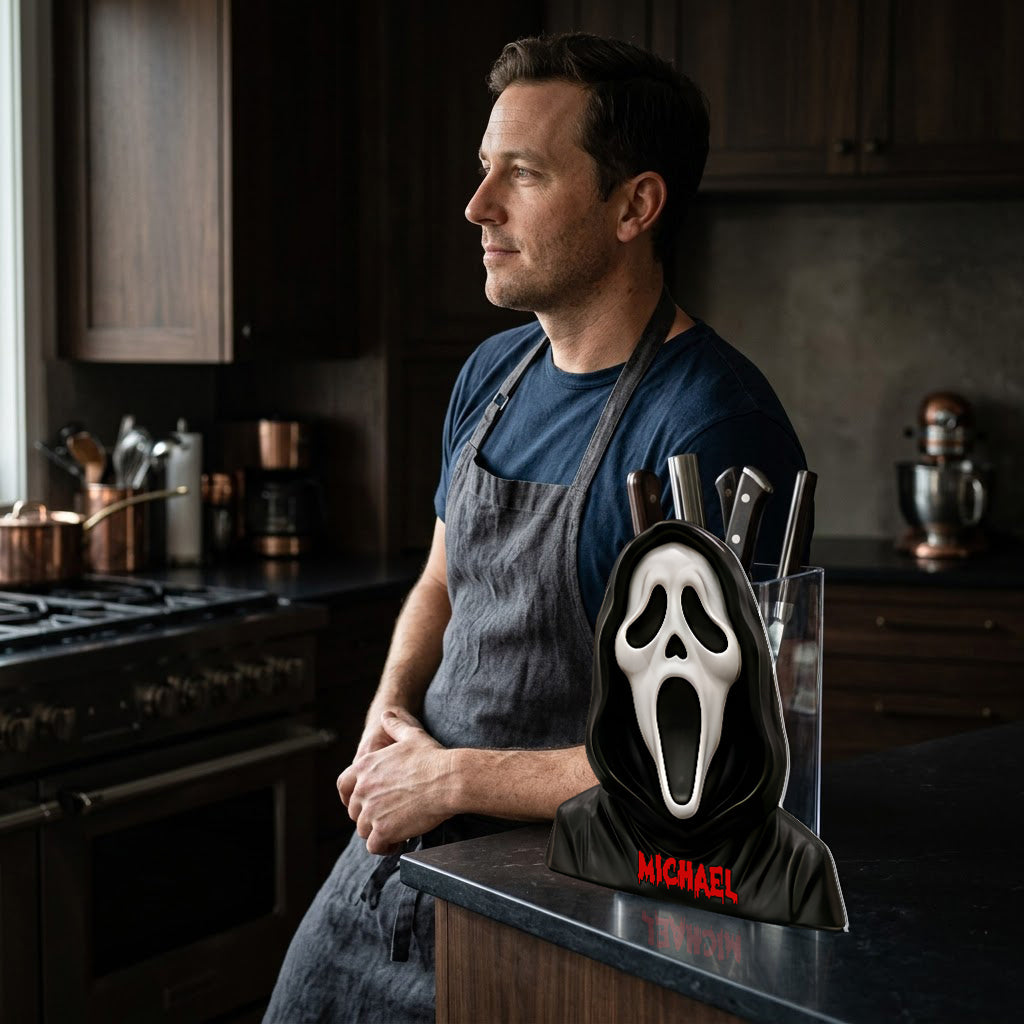 Halloween Nightmare - Personalized Horror Character Acrylic Knife Holder