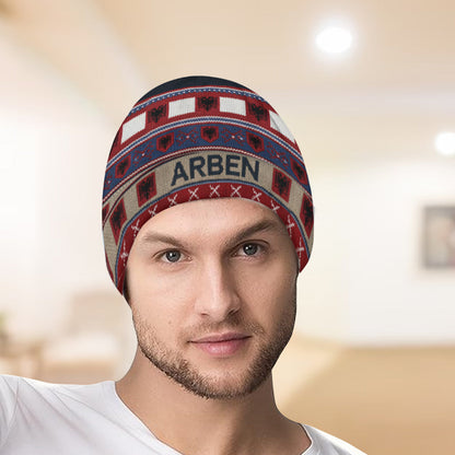 Proud Albanian - Personalized Expats Beanie Hat