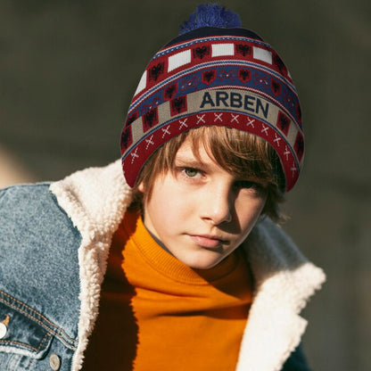 Proud Albanian - Personalized Expats Beanie Hat