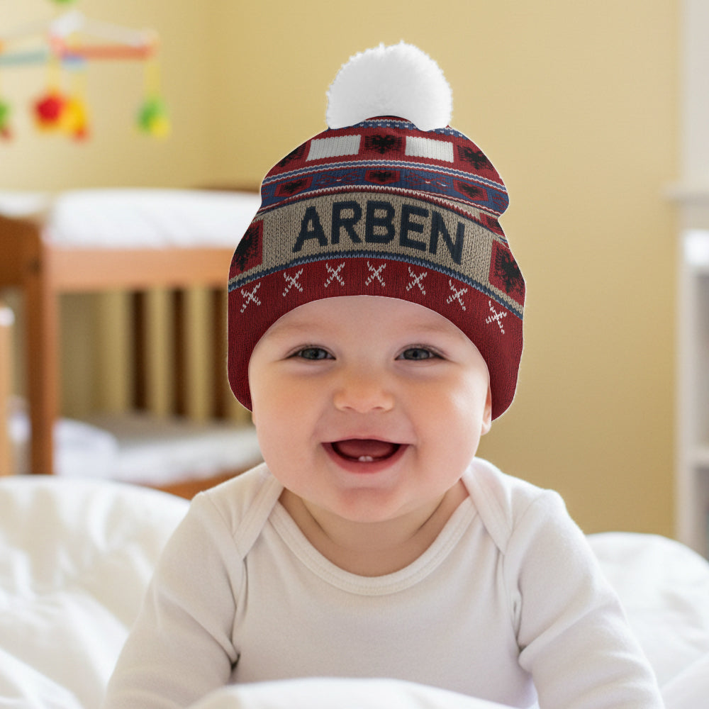 Proud Albanian - Personalized Expats Beanie Hat