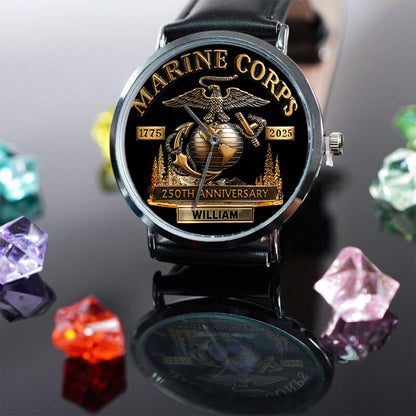 250th Anniversary - Personalized Veteran Hand Watch