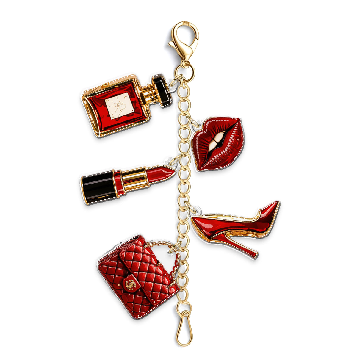 Everybody Wants To Be Us - Personalized Handle Tumbler With Charms