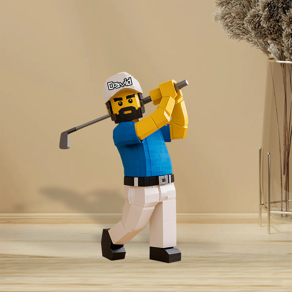 Gift For Golfer - Personalized Golf Custom Shaped Acrylic Plaque