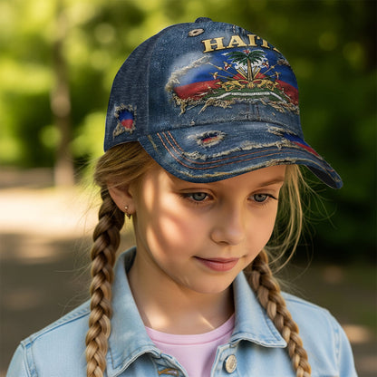 Haiti Coat Of Arms - Personalized Expats Classic Cap