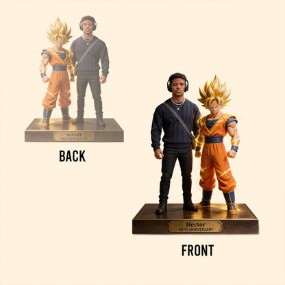 40th Anniversary - Personalized Seven Balls Custom Shaped Acrylic Plaque