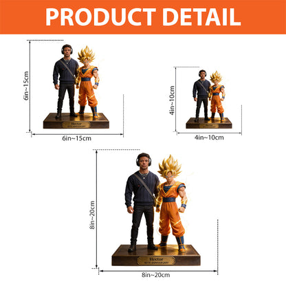 40th Anniversary - Personalized Seven Balls Custom Shaped Acrylic Plaque