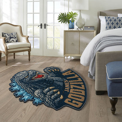 Atomic Monster - Personalized Giant Monster Non-Slip Tufted Rug