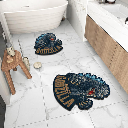 Atomic Monster - Personalized Giant Monster Non-Slip Tufted Rug