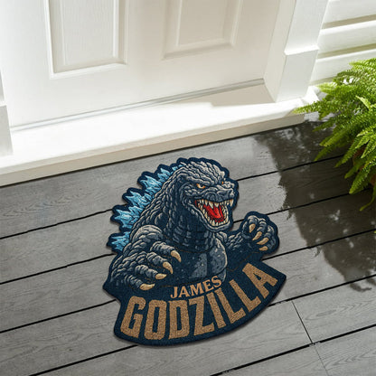 Atomic Monster - Personalized Giant Monster Non-Slip Tufted Rug