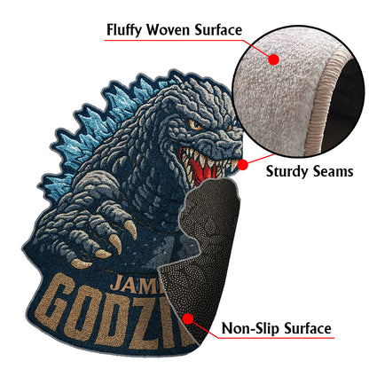 Atomic Monster - Personalized Giant Monster Non-Slip Tufted Rug