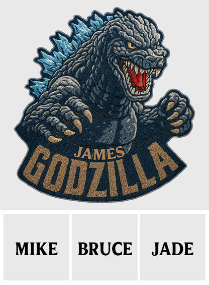 Atomic Monster - Personalized Giant Monster Non-Slip Tufted Rug