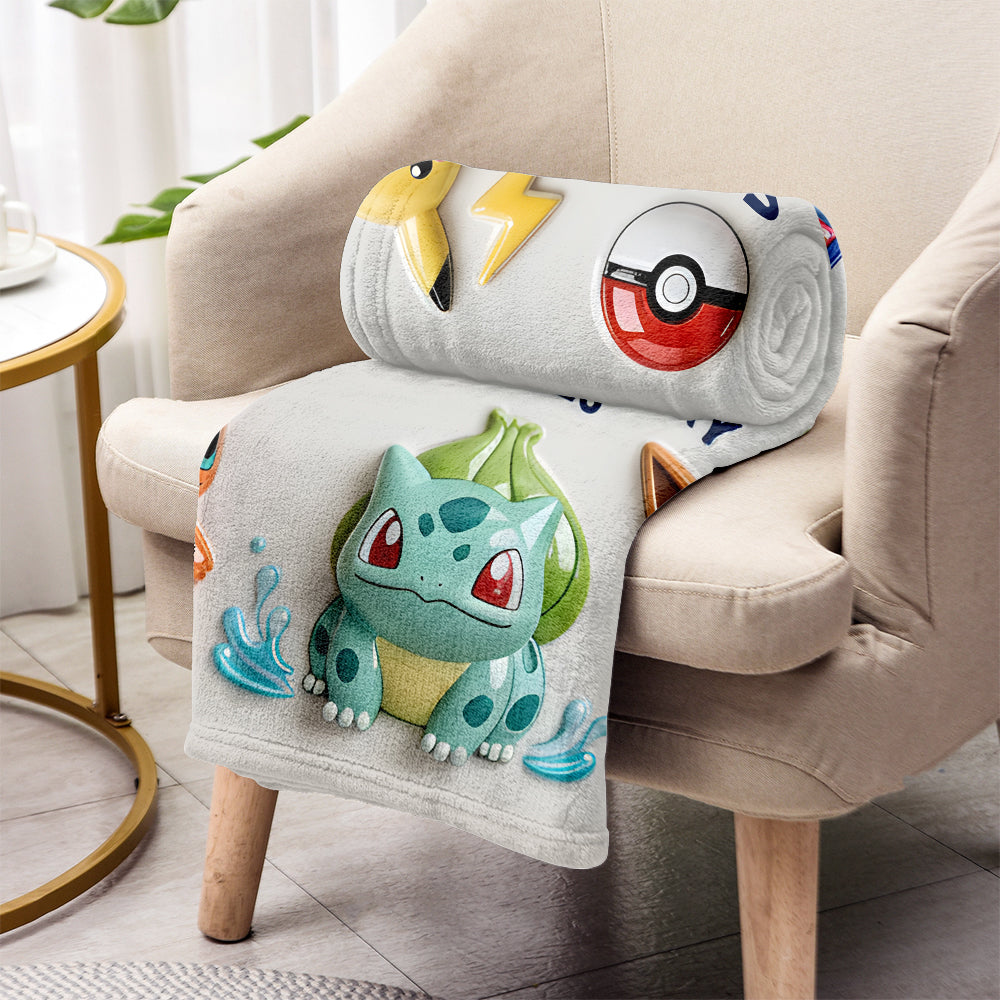 Monster Trainer 30th Anniversary - Personalized Monster Trainer Blanket