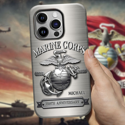 250th Anniversary - Personalized Veteran Full Print Phone Case