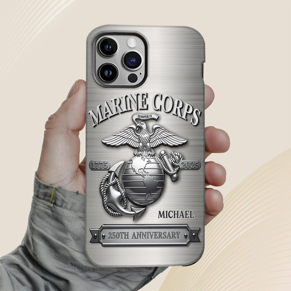 250th Anniversary - Personalized Veteran Full Print Phone Case