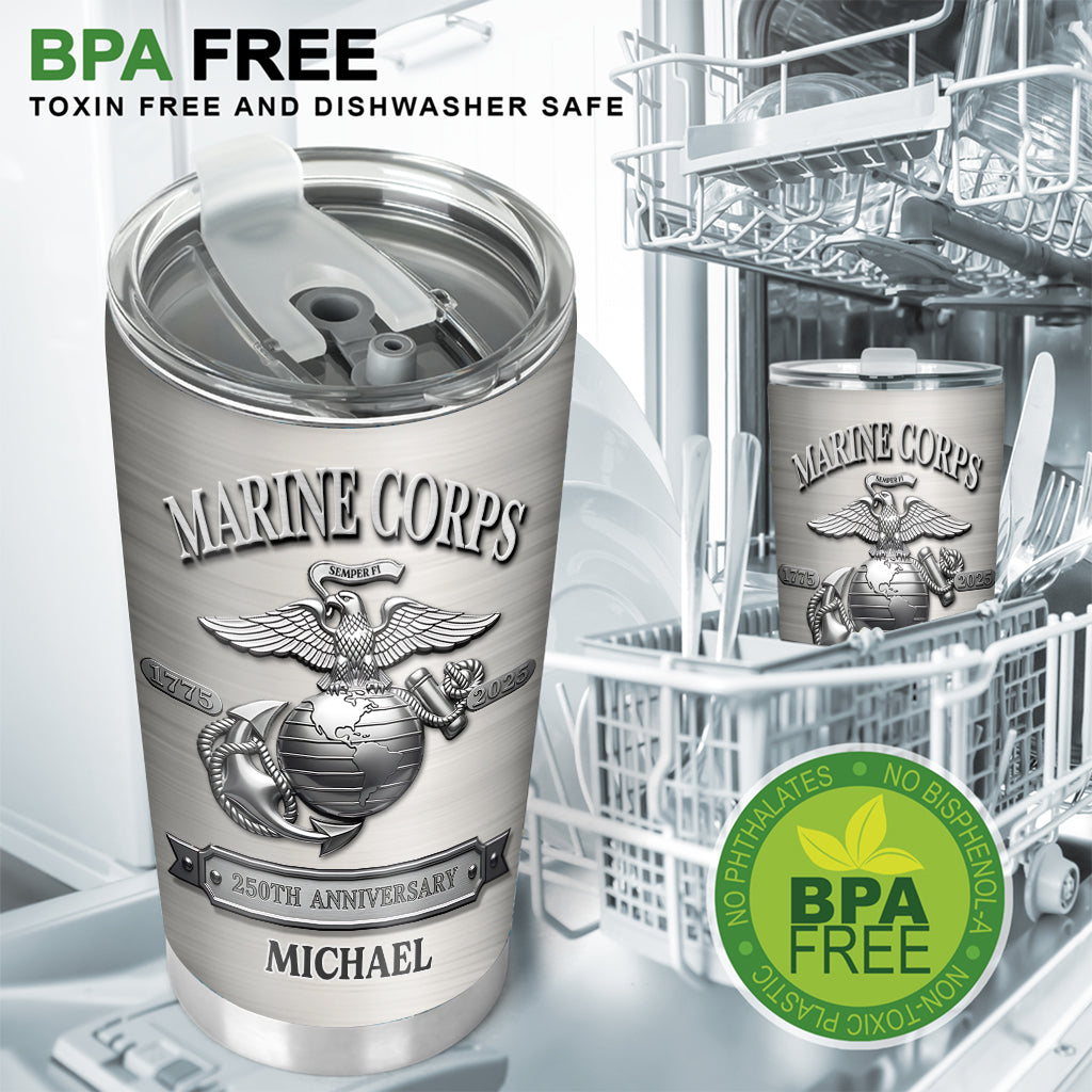 250th Anniversary - Personalized Veteran Tumbler