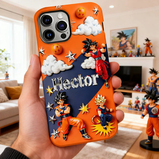 Strong Balls - Personalized Seven Balls Full Print Phone Case