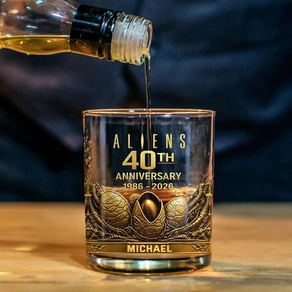 Alien 40th Anniversary - Personalized Alien Whiskey Decanter Set