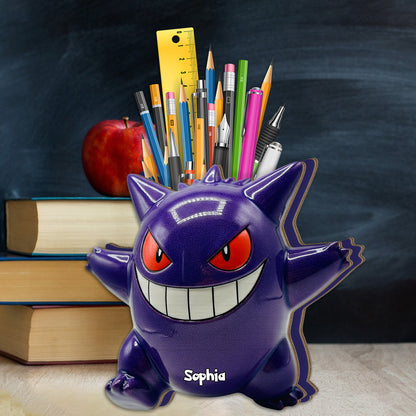 Training Creatures - Personalized Monster Trainer Wooden Pen Holder