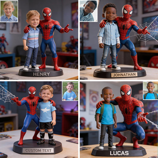 Spider Friend - Personalized Spider Custom Shaped Acrylic Plaque