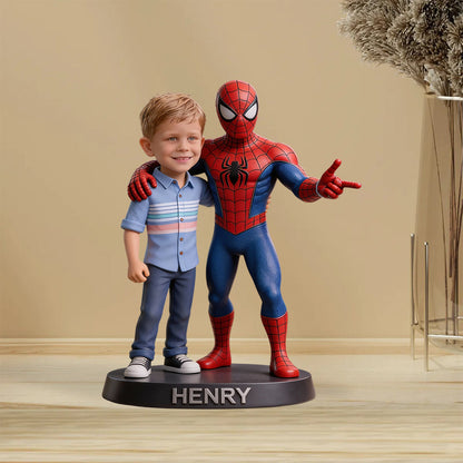 Spider Friend - Personalized Spider Custom Shaped Acrylic Plaque