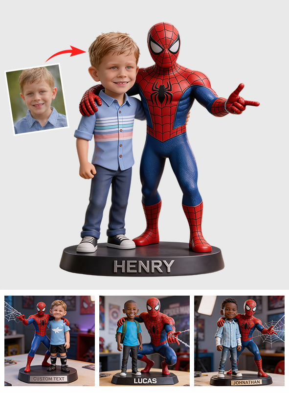 Spider Friend - Personalized Spider Custom Shaped Acrylic Plaque