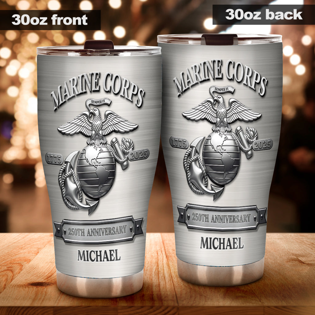 Proud Veteran - Personalized Veteran Tumbler