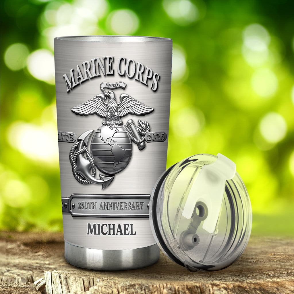 Proud Veteran - Personalized Veteran Tumbler