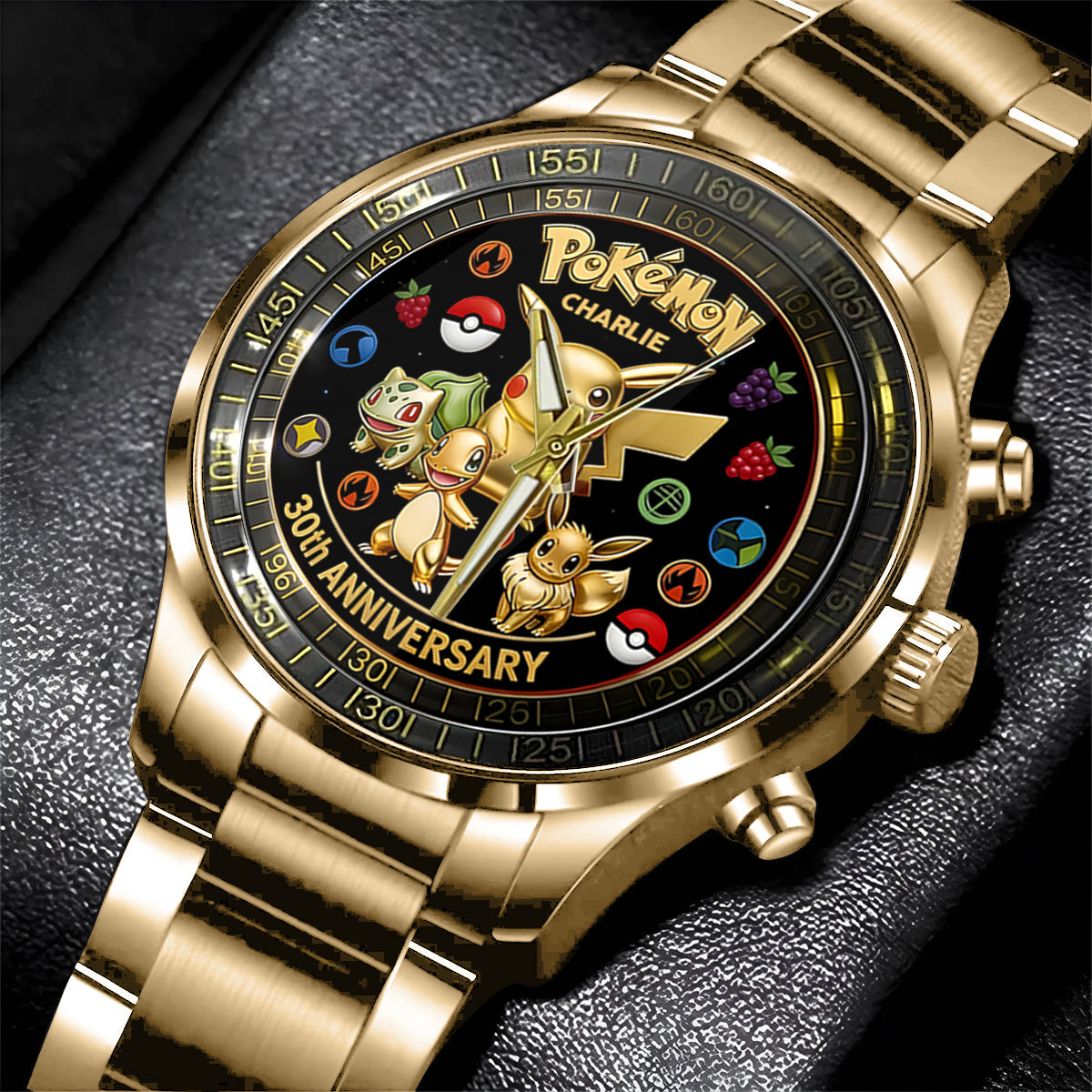 30th Anniversary Pocket Creature - Personalized Monster Trainer Hand Watch