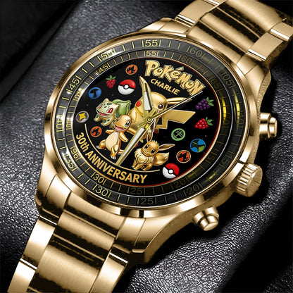 30th Anniversary Pocket Creature - Personalized Monster Trainer Hand Watch