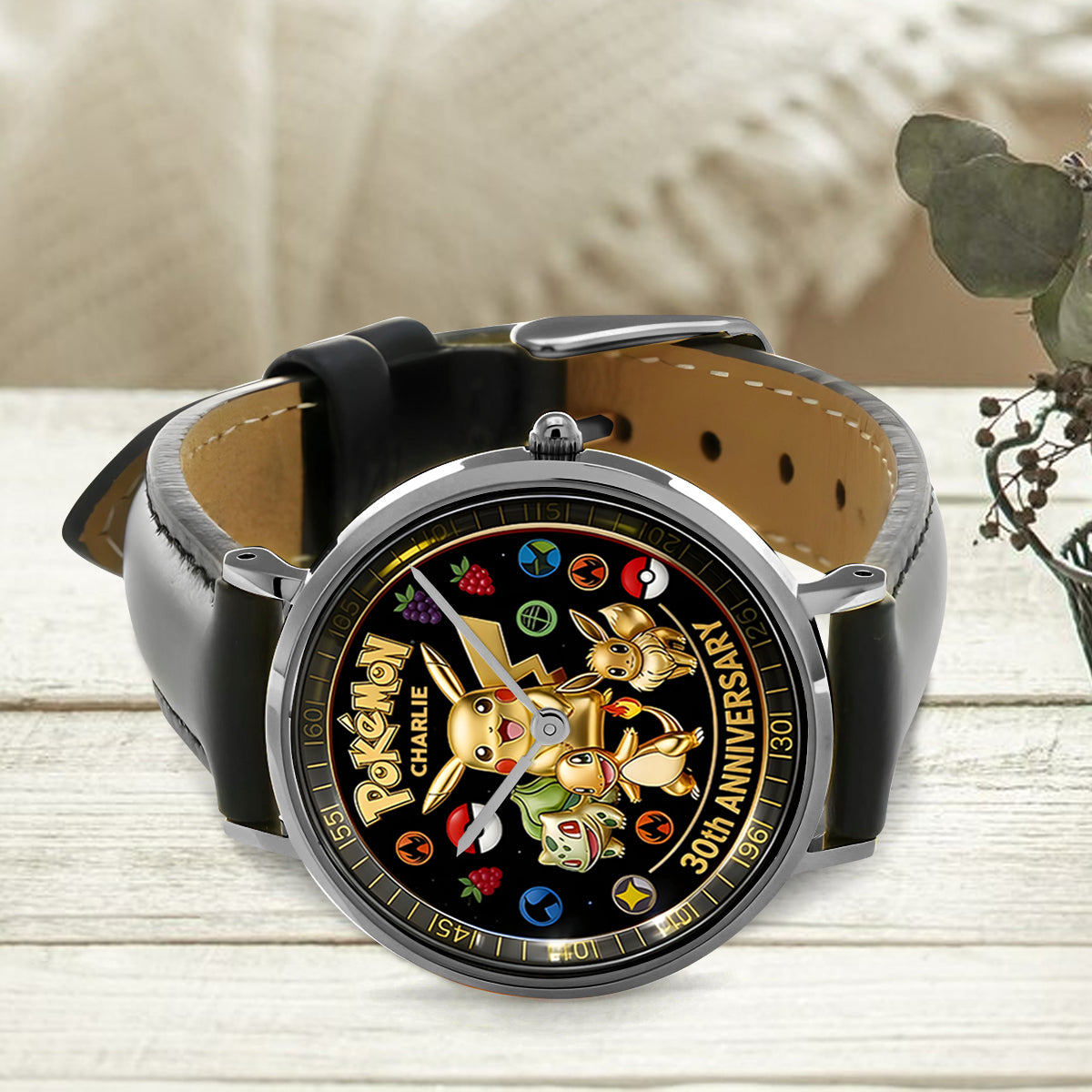 30th Anniversary Pocket Creature - Personalized Monster Trainer Hand Watch