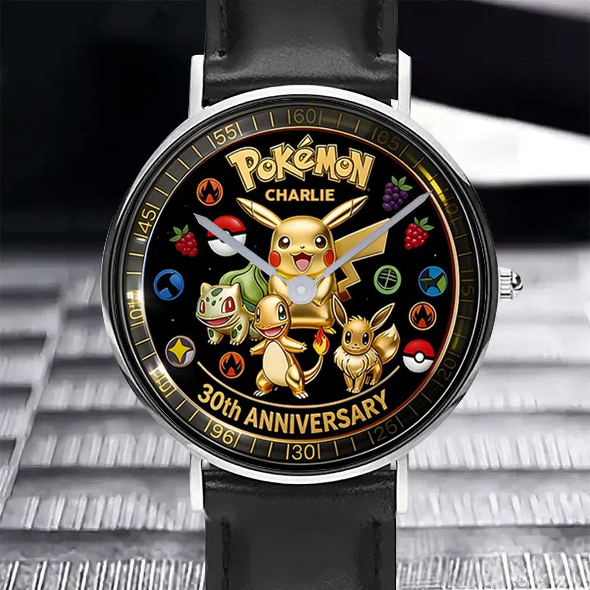 30th Anniversary Pocket Creature - Personalized Monster Trainer Hand Watch