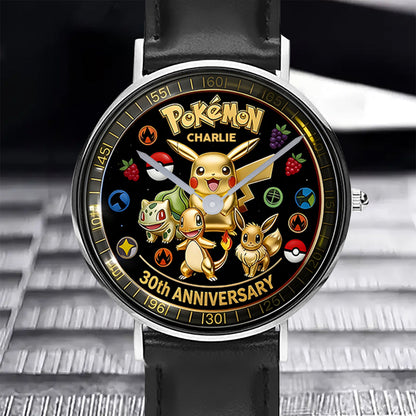 30th Anniversary Pocket Creature - Personalized Monster Trainer Hand Watch