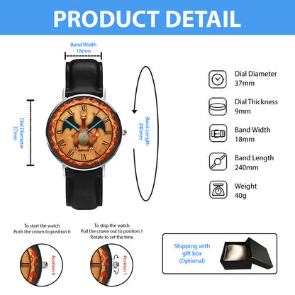 The Undefeatable Red - Personalized Monster Trainer Hand Watch