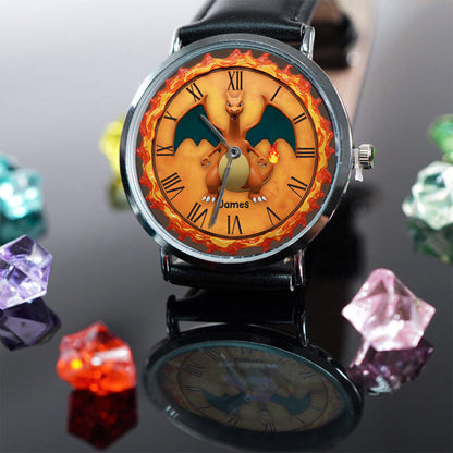 The Undefeatable Red - Personalized Monster Trainer Hand Watch