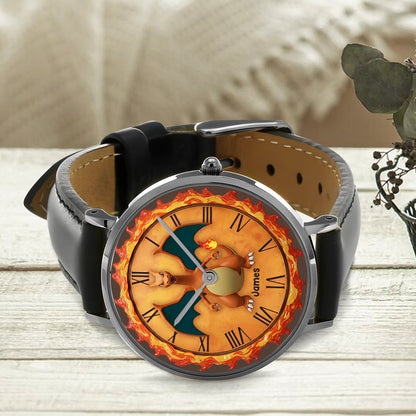 The Undefeatable Red - Personalized Monster Trainer Hand Watch