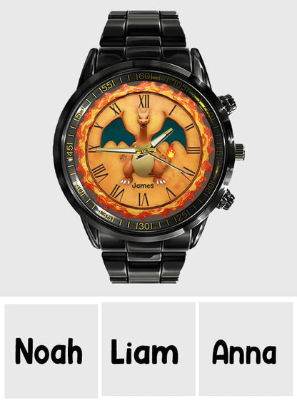 The Undefeatable Red - Personalized Monster Trainer Hand Watch