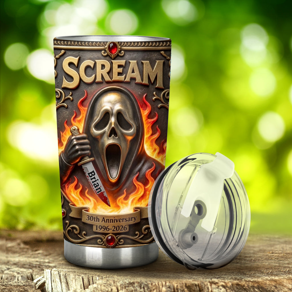 30th Anniversary - Personalized Scream Tumbler