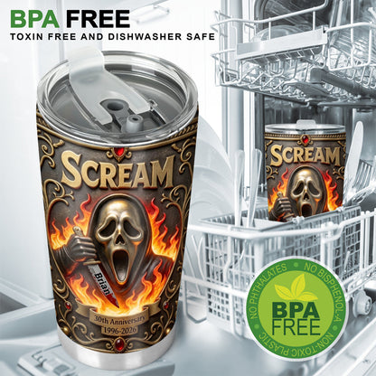 30th Anniversary - Personalized Scream Tumbler