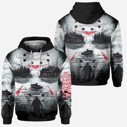 Scary Halloween - Personalized Horror Character Hoodie and Leggings