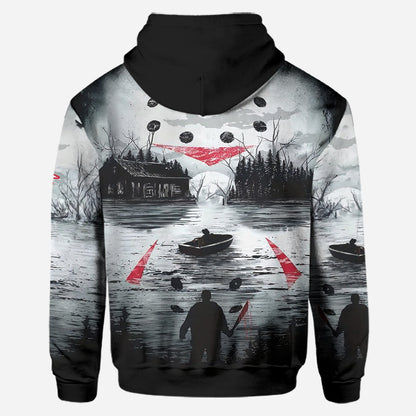 Scary Halloween - Personalized Horror Character Hoodie and Leggings