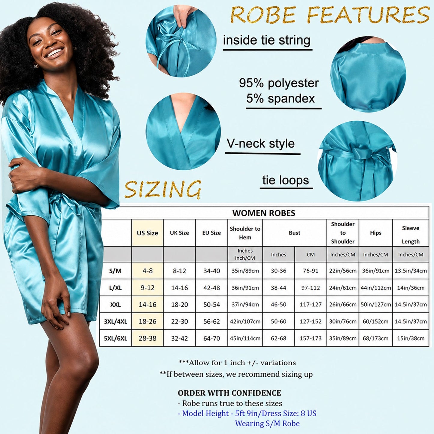 It's Not My Blood - Personalized Horror Character Satin Robe