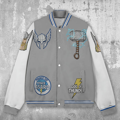 Superhero Gift For Kids - Personalized Kid Varsity Jacket