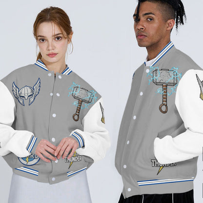 Superhero Gift For Kids - Personalized Kid Varsity Jacket