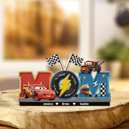 Mom Cars - Personalized Cars Custom Shaped Acrylic Plaque