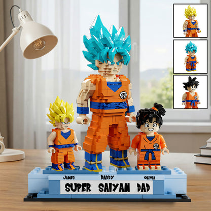 Super Dad - Personalized Seven Balls Custom Shaped Acrylic Plaque